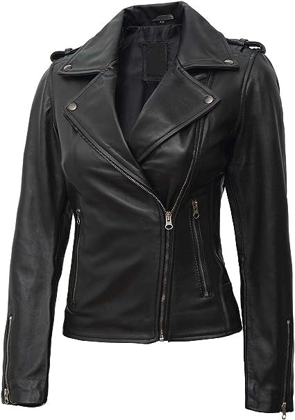 Women’s_ Black_ Asymmetrical_ Leather_ Jacket