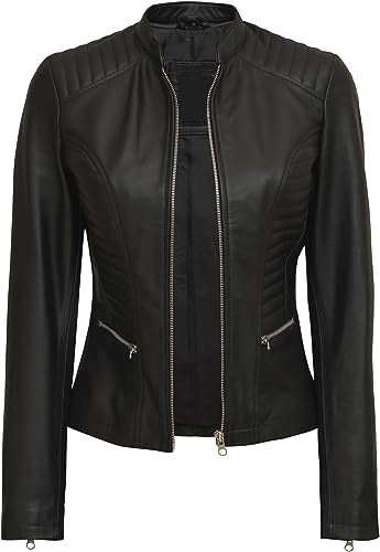 Women’s_ Cafe_ Racer_ Leather_ Jacket