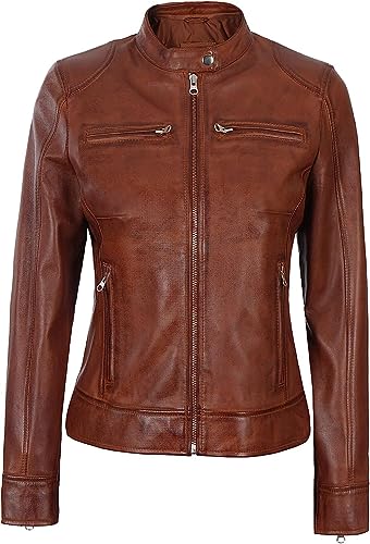 Women’s_ Vintage_ Cafe_ Racer_ Jacket