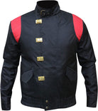 Jorde Calf Mens Shotaro Kaneda Capsule Logo Cosplay Cotton Costume | Red Bomber Motorcycle Jacket | Akira Red Cotton Capsule Jacket