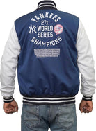 embroidered varsity jacket detail close up