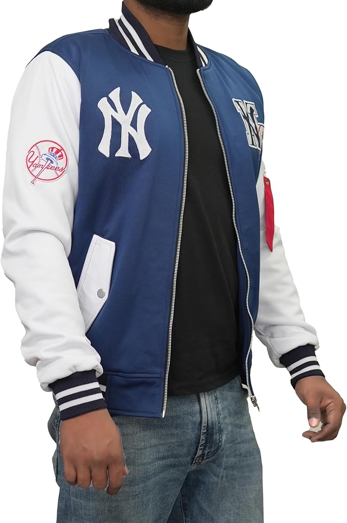 ny letterman jacket streetwear style