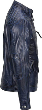 Men’s_ Biker_ Quilted_ Leather_ Jacket