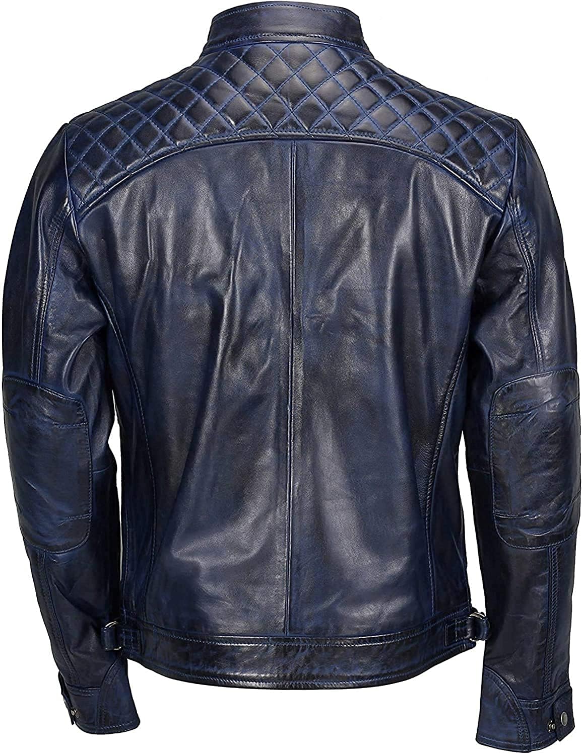 Men’s_ Biker_ Quilted_ Leather_ Jacket