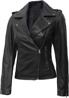 Women’s_ Black_ Asymmetrical_ Leather_ Jacket