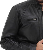 Men’s_ Black_ Cafe_ Racer_ Jacket