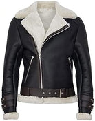 Women’s_ Black_ Fur_ Collar_ Leather_ Jacket