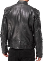 Men’s_ Black_ Slim_ Biker_ Jacket