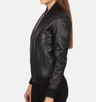 Women’s_ Black_ Slim_ Fit_ Bomber_ Jacket