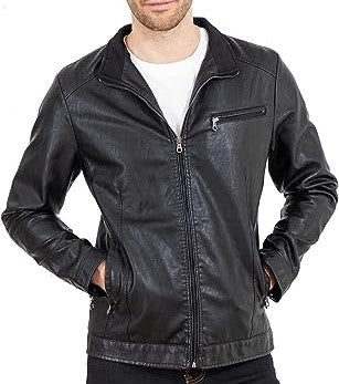 Men’s_ Black_ Slim_ Fit_ Leather_ Jacket