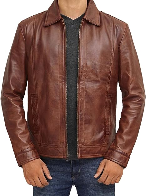 Men’s_ Brown_ Vintage_ Leather_ Jacket