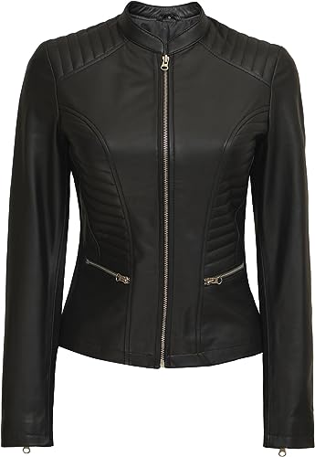 Women’s_ Cafe_ Racer_ Leather_ Jacket
