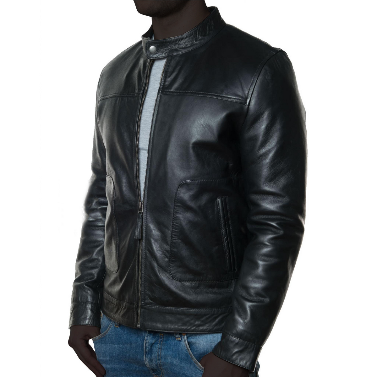 Men’s_ Slim_ Fit_ Biker_ Jacket