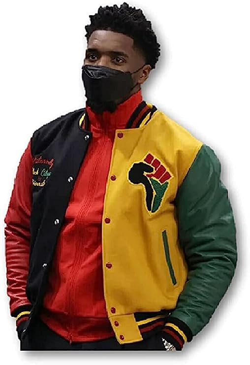 Jorde Calf Men's HBCU High School Varsity Bomber Jacket