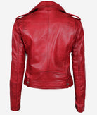 Women’s_ Red_ Biker_ Leather_ Jacket