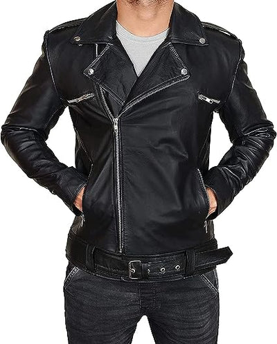 Men’s_ Slim_ Fit_ Belted_ Jacket