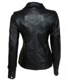Women’s_ Trucker_ Vintage_ Leather_ Jacket