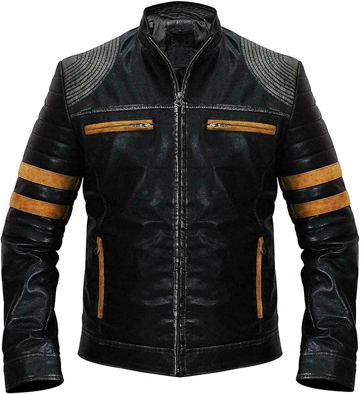 Men’s_ Vintage_ Cafe_ Racer_ Jacket