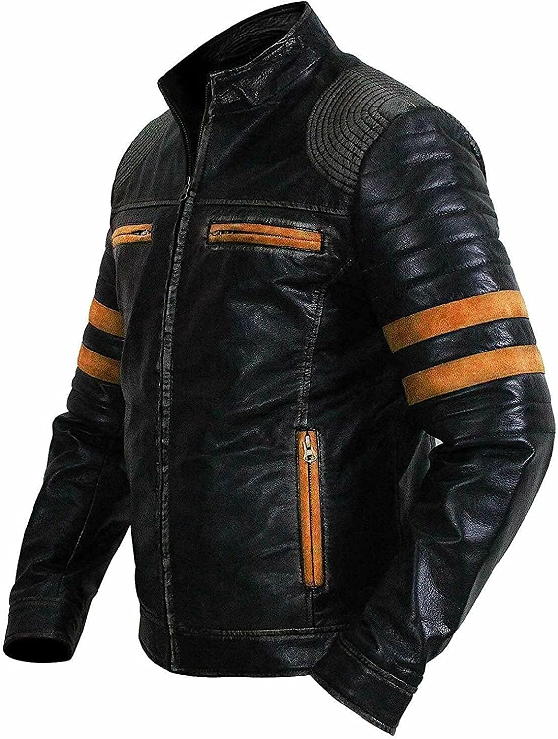 Men’s_ Vintage_ Cafe_ Racer_ Jacket