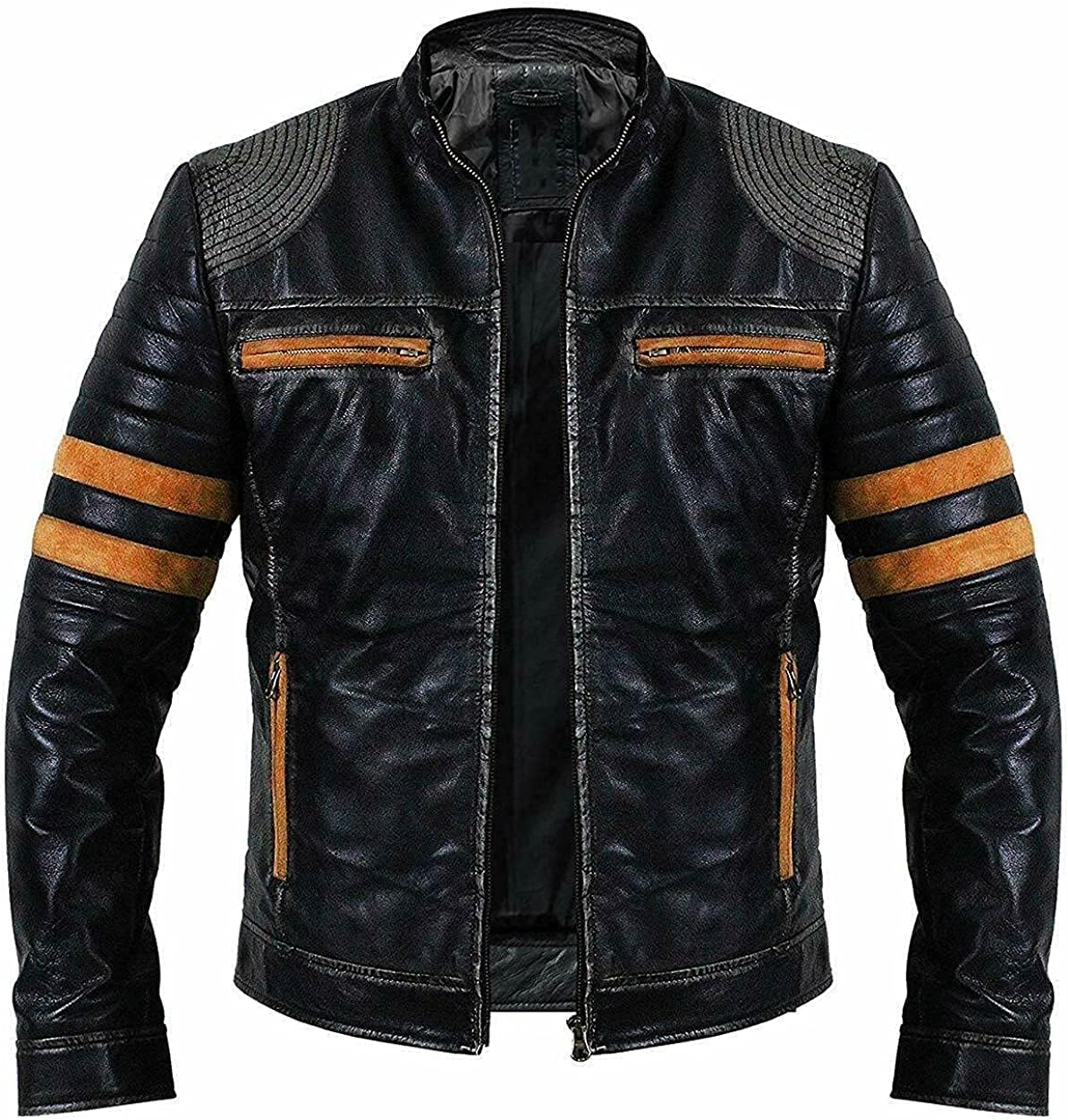 Men’s_ Vintage_ Cafe_ Racer_ Jacket