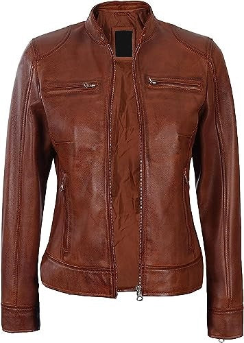 Women’s_ Vintage_ Cafe_ Racer_ Jacket