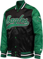 Leather Shark Men’s Renegade Philadelphia varsity Jacket |Eagles Letterman Bomber Jacket |Satin Varsity Jacket For Men.